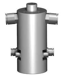 Schlauchwaagensensor mit integriertem Inklinometer